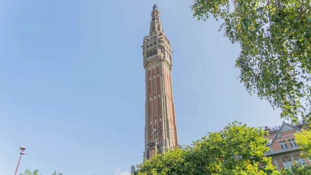 Lille town hall belfry