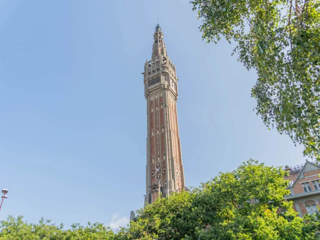 Lille town hall belfry