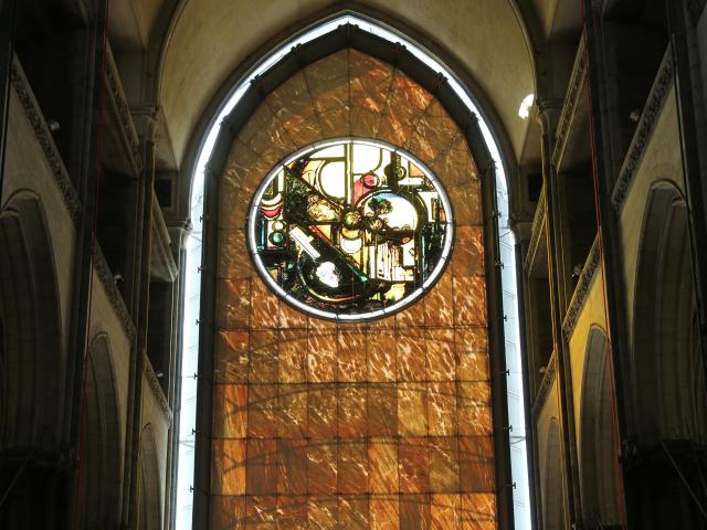 Inside Notre-Dame de la Treille Cathedral