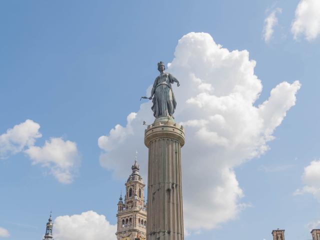 Goddess column