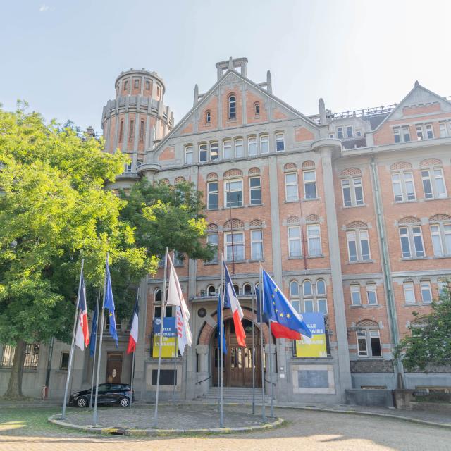 Façade de l'hôtel de Ville de Lille