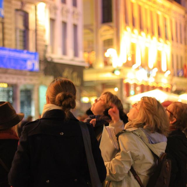 Nachtelijke rondleiding over de Grand'Place voor het Théâtre du Nord