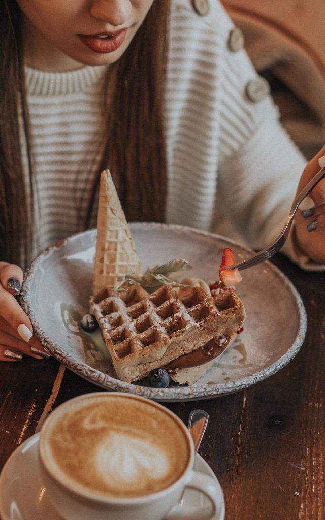 Waffle tasting