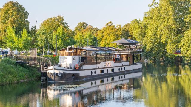 Péniche-Restaurant Aristote sur la Deûle