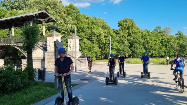 Segway tour of the esplanade