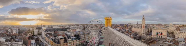 Panoramique Lille Hiver