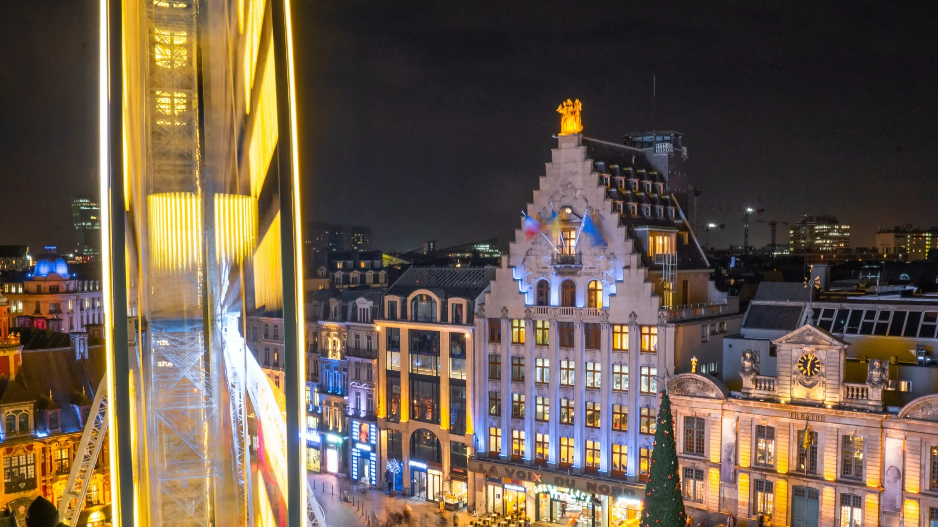 Grande Roue Lille à Noël 2022